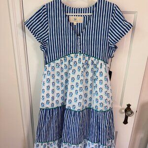 In Bloom - Main Act Dress - Blue Cloud - XXS